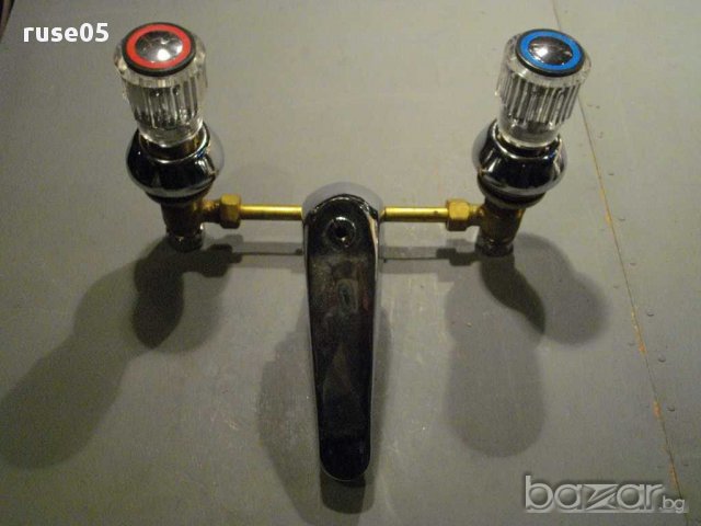 Смесител стоящ със сифон и вентили за умивалник, снимка 7 - Други стоки за дома - 13329794