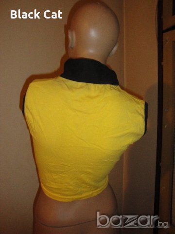 Ефектно жълто дамско бюстие "Morgan Jeans" ("Морган Джийнс"), боди, дамски топ, потник, дамска блуза, снимка 4 - Корсети, бюстиета, топове - 20328554