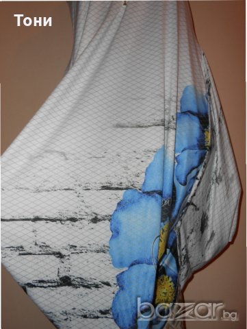 Разчупена рокля на  Junona балон с качулка , снимка 3 - Рокли - 18208637