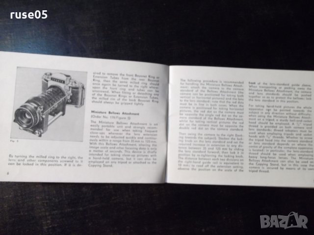 Книга "EXAKTA and EXA accessories" - 28 стр., снимка 4 - Енциклопедии, справочници - 23479885