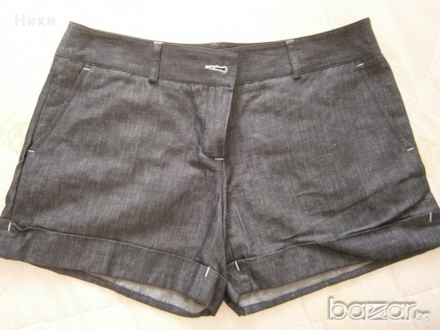 Нови къси панталонки от дънков плат - размер C  38 Fr,36 EU, снимка 6 - Къси панталони и бермуди - 11186217
