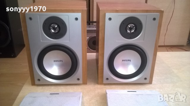 philips 2бр тонколони-внос швеицария-25х25х18см, снимка 5 - Тонколони - 24850119