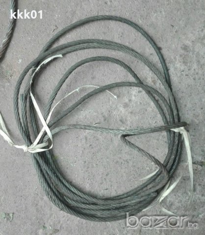 Въжета стоманени , снимка 2 - Други машини и части - 19835328