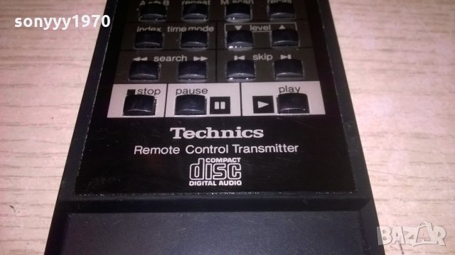 technics cd remote-made in japan-внос швеицария, снимка 6 - Ресийвъри, усилватели, смесителни пултове - 21820622
