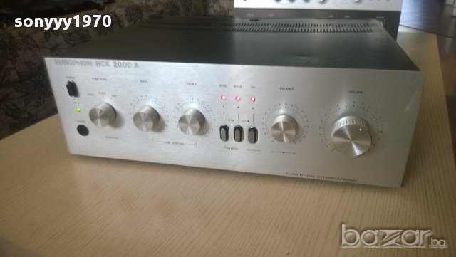 europhon rck 2000a stereo amplifier-нов внос швеицария, снимка 14 - Ресийвъри, усилватели, смесителни пултове - 8577640