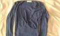 синя блузка, снимка 1 - Блузи с дълъг ръкав и пуловери - 15626573
