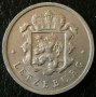 25 центимес 1957, Люксембург, снимка 2