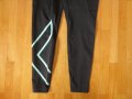 2XU Women's Compression Tights Black Baby Blue, снимка 16
