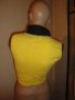 Ефектно жълто дамско бюстие "Morgan Jeans" ("Морган Джийнс"), боди, дамски топ, потник, дамска блуза, снимка 4