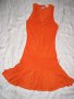 Оранжева трикотажна рокля на Кillah M-ka, снимка 2