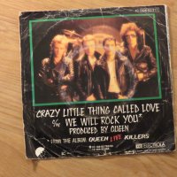 малка грамофонна плоча Куийн, Queen Crazy little thing callen love, снимка 2 - Грамофонни плочи - 24945652