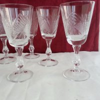  кристални чаши за вино ракия уиски коняк , снимка 8 - Чаши - 20115055