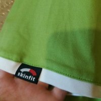 Мъж.тениска-"Skinfit"-/полиамид+ликра/,цвят-гущерово зелена. Закупена от Германия., снимка 6 - Тениски - 21859319