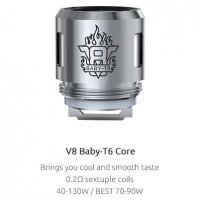 Smok TFV8 Baby T6 Coils 0.2ohm изпарителни глави за вейп , снимка 2 - Вейп без пълнители - 23189664