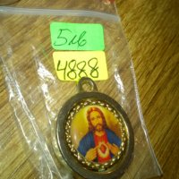 Католически медальон -322, снимка 1 - Колекции - 24058939