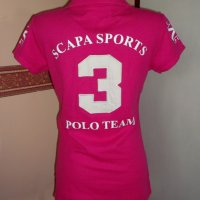 Scapa Sports Polo Team, Оригинална. Размер S/M. Код 527, снимка 9 - Тениски - 25722264