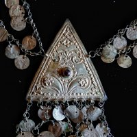 Възрожденски накит от Пиринско, трепка за народна носия, снимка 2 - Антикварни и старинни предмети - 22398562