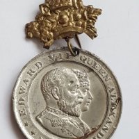 UK 1902 Coronation Medal Edward 7, снимка 1 - Нумизматика и бонистика - 21092564