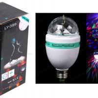 LED диско лампа многоцветна LED MINI PARTY LIGHT LY-399, снимка 1 - Лед осветление - 23579233