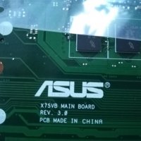 ASUS X75VB части дъно, снимка 4 - Части за лаптопи - 26091215