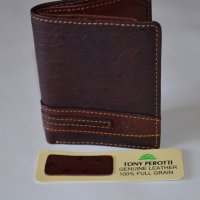 Tony Perotti малък вертикален портфейл, снимка 2 - Портфейли, портмонета - 25657393