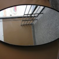 Ретро огледало в рамка от ковано желязо, снимка 2 - Огледала - 21207916