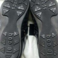 Нови черни кожени спортни обувки LE COQ SPORTIF Sapporo Lea оригнал, снимка 11 - Кецове - 14849166