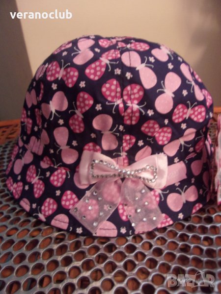 Детска шапка с периферия BLUE/PINK, снимка 1