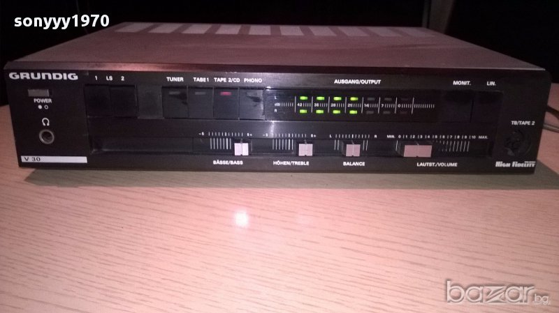 grundig v-30-amplifier-внос швеицария, снимка 1