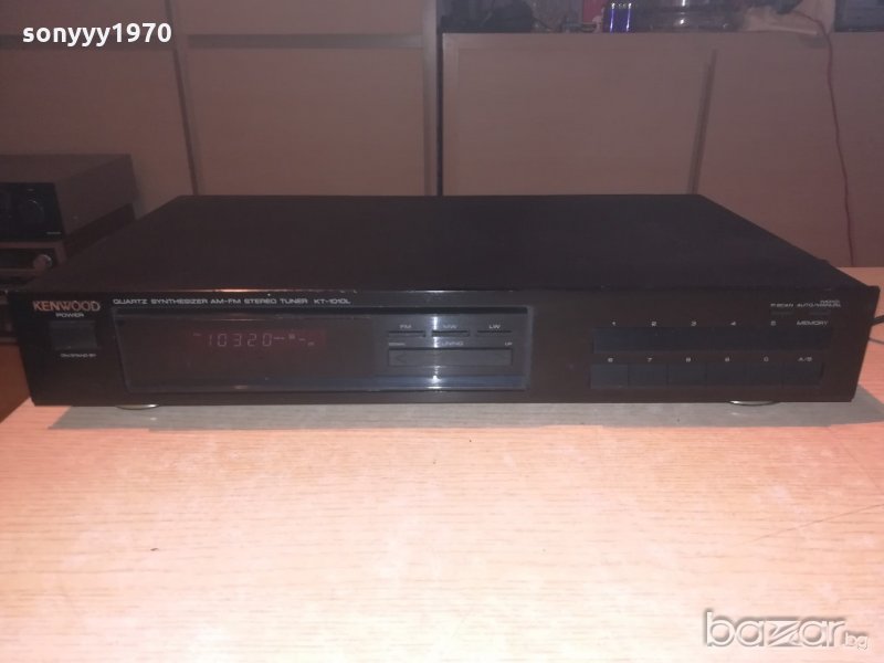 kenwood stereo tuner kt-1010l-внос швеция, снимка 1