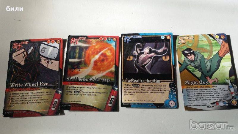 NARUTO карти за игра, снимка 1