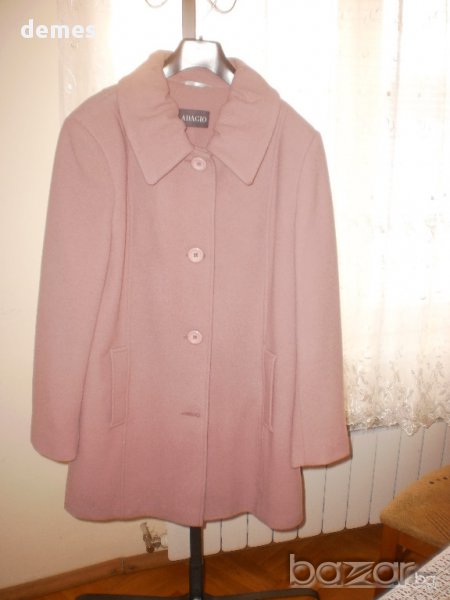Дамско палто ADAGIO цвят пепел от рози, ново, размер ЕU 40 , снимка 1