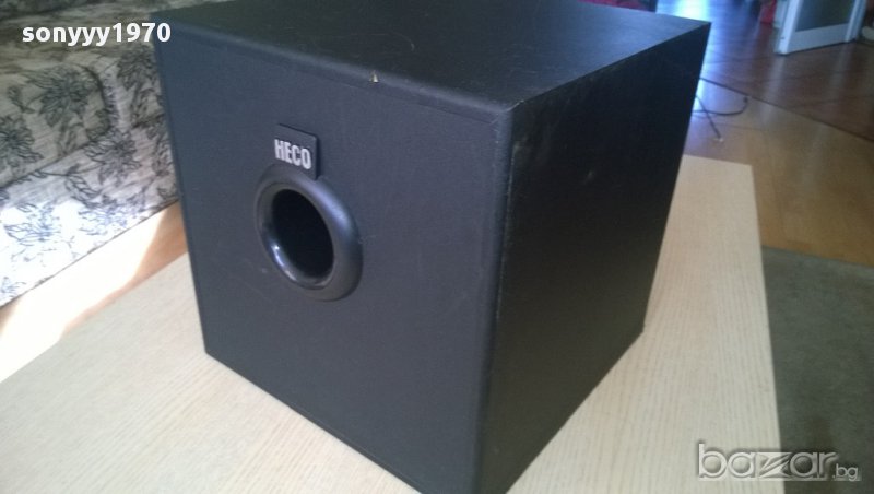 heco home cinema system 100/150watts/4ohms-31/31/31см-внос швеицария, снимка 1