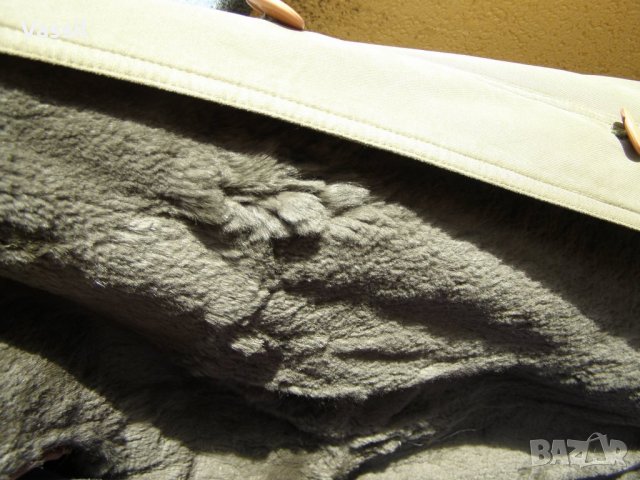 Като ново - дамско зимно палто заешка подплата и зимна шапка, снимка 8 - Палта, манта - 23832770