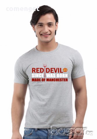 New! Уникална фенска тениска на Манчестър Юнайтед / Manchester United! Поръчай модел По Твой дизайн!, снимка 2 - Тениски - 12726837
