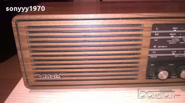 saba donau-ретро колекция-внос швеицария, снимка 5 - Ресийвъри, усилватели, смесителни пултове - 19593138