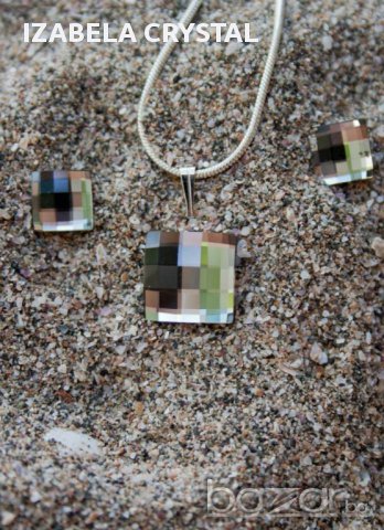 Пръстен Сваровски ''chessboard'' Swarovski , снимка 11 - Пръстени - 11341140