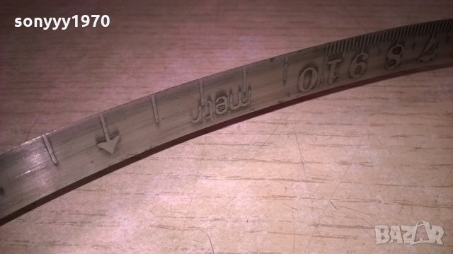 АНТИКА-стара кожена ролетка-кожа и месинг-метална лента, снимка 14 - Колекции - 24498383