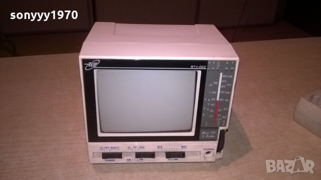 tele rtv-002 made in taiwan r.o.c-внос швеция, снимка 7 - Телевизори - 25425680