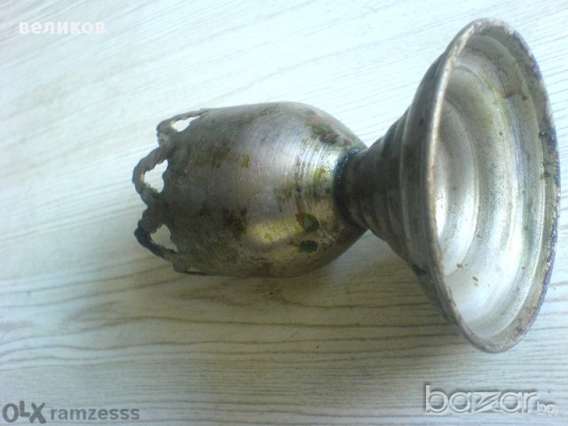 Посребрена кадилница , снимка 2 - Антикварни и старинни предмети - 11813282