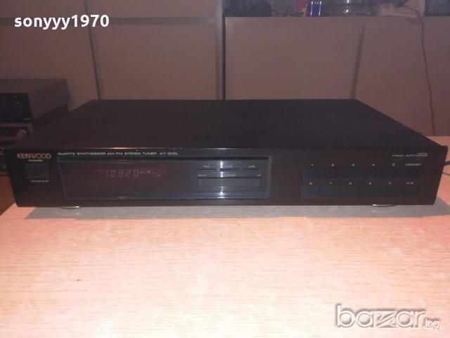 kenwood stereo tuner kt-1010l-внос швеция, снимка 1 - Ресийвъри, усилватели, смесителни пултове - 20356525