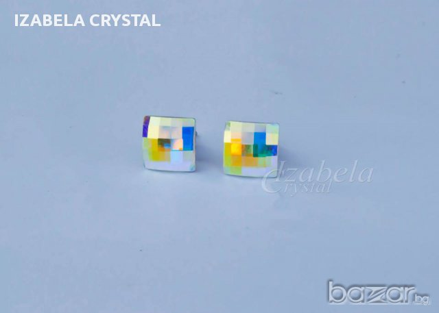 Пръстен Сваровски ''chessboard'' Swarovski , снимка 4 - Пръстени - 11341140