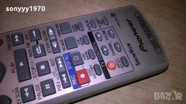 pioneer vxx2910 hdd dvd recorder remote control-внос швеция, снимка 10 - Дистанционни - 25518365