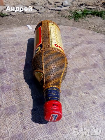 Стара облицована бутилка,шише, снимка 6 - Антикварни и старинни предмети - 21545059