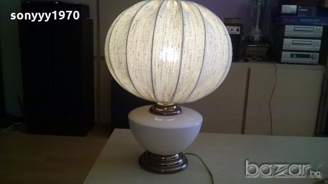 огромен немски лампион-мрамор/керамика/метал-внос швеицария, снимка 13 - Антикварни и старинни предмети - 19687644