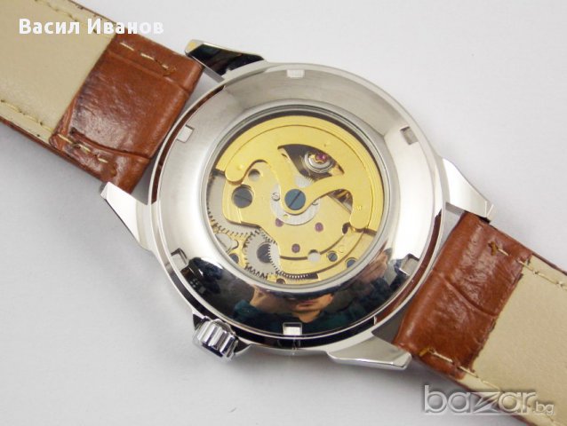 Уникален мъжки часовник скелетон < Skeleton > МЕХАНИКА !, снимка 4 - Мъжки - 12129386