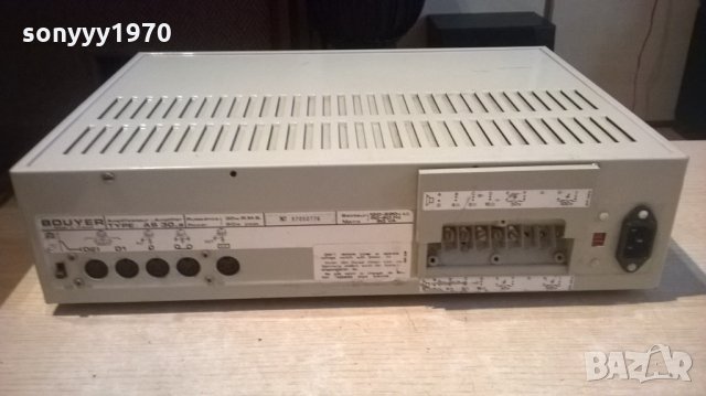 §bouyer as30 amplifier-made in france-внос швеицария, снимка 8 - Ресийвъри, усилватели, смесителни пултове - 23821398