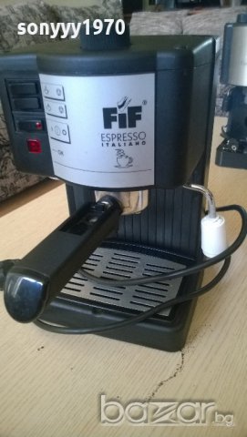 fif espresso italiano-кафемашина като нова-нов внос швеицария, снимка 8 - Кафемашини - 8539281