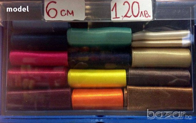 Сатенена лента-двойно сатенирана, снимка 7 - Други - 12553460