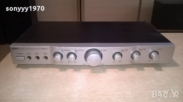 tokai la-116ka/s-stereo karaoke amplifier-внос швеицария, снимка 7 - Ресийвъри, усилватели, смесителни пултове - 21945313